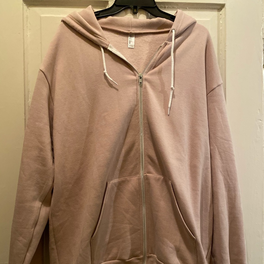 American apparel hooded jacket